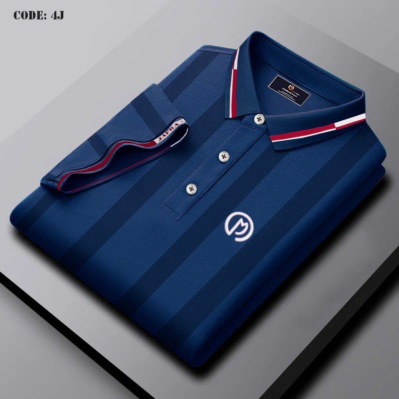 Premium Quality Jersey Fabric Polo T-Shirt For Men - 4J